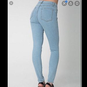 Pencil Jean Light wash